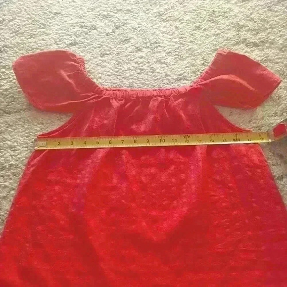 J. Crew Womens Orange XS Off the Shoulder Top - Picture 10 of 11